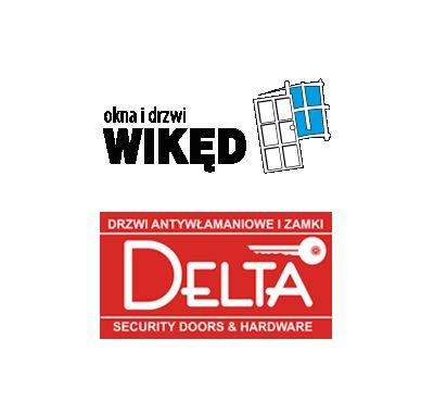 Logo firmy delta i wikęd
